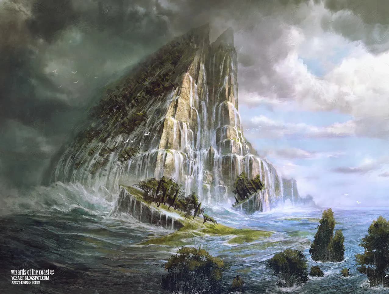 MTG Duel Decks: Elspeth vs. Kiora set art