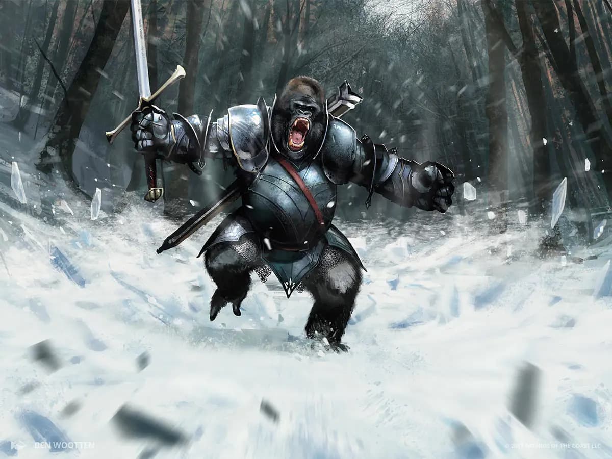 MTG Duel Decks: Mind vs. Might set art