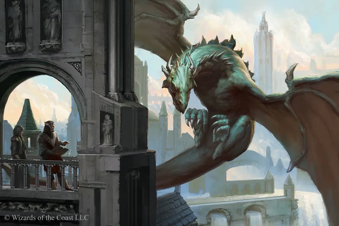 MTG Dragon's Maze set art