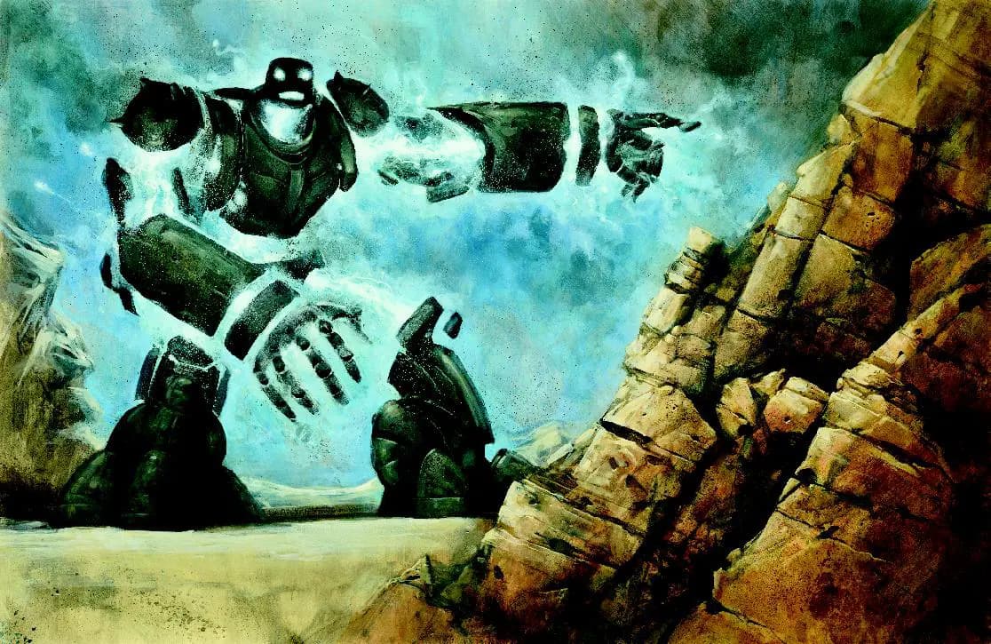 MTG Darksteel set art