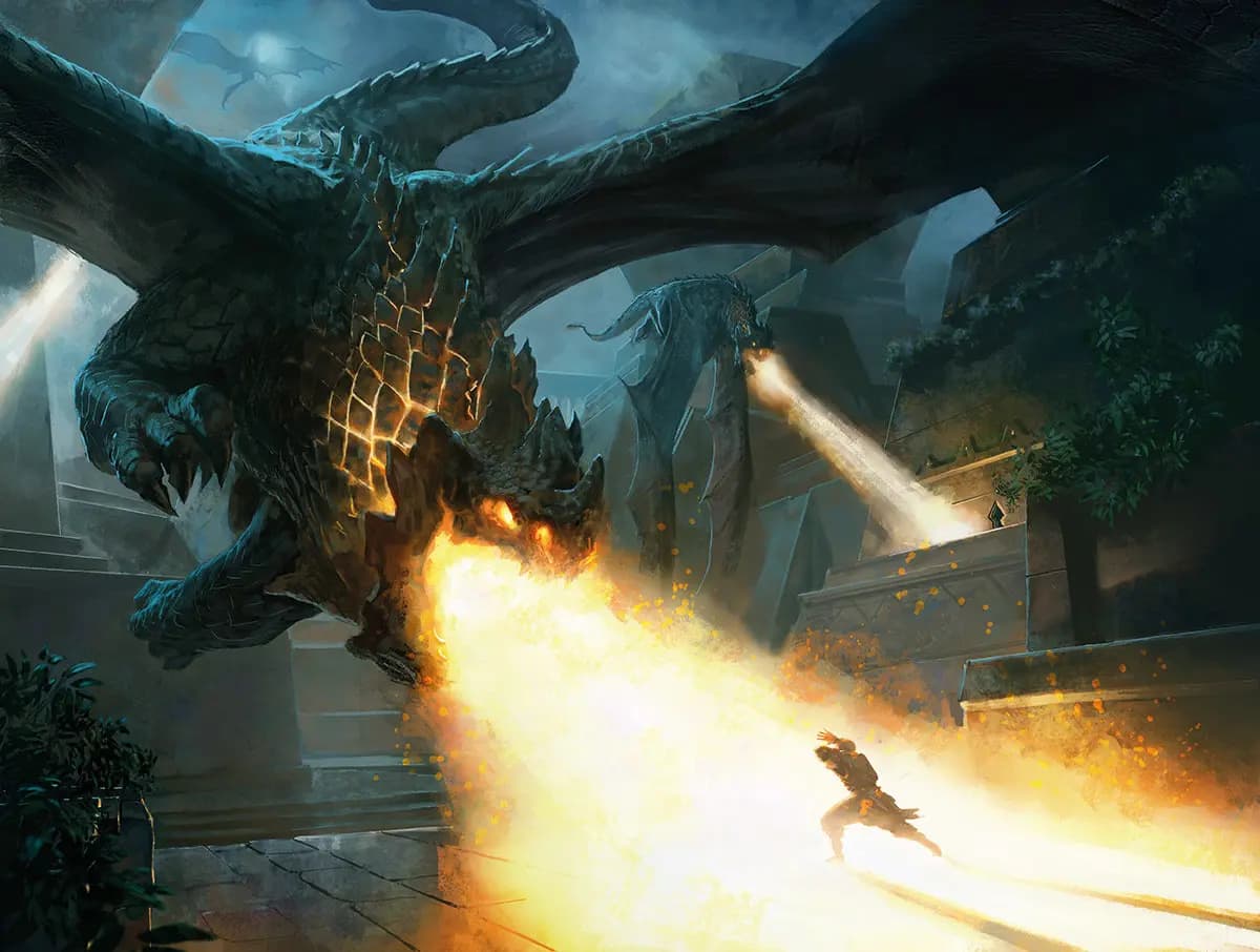 MTG Dragons of Tarkir set art
