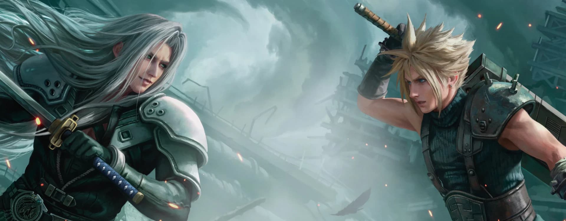 MTG Final Fantasy Commander set art