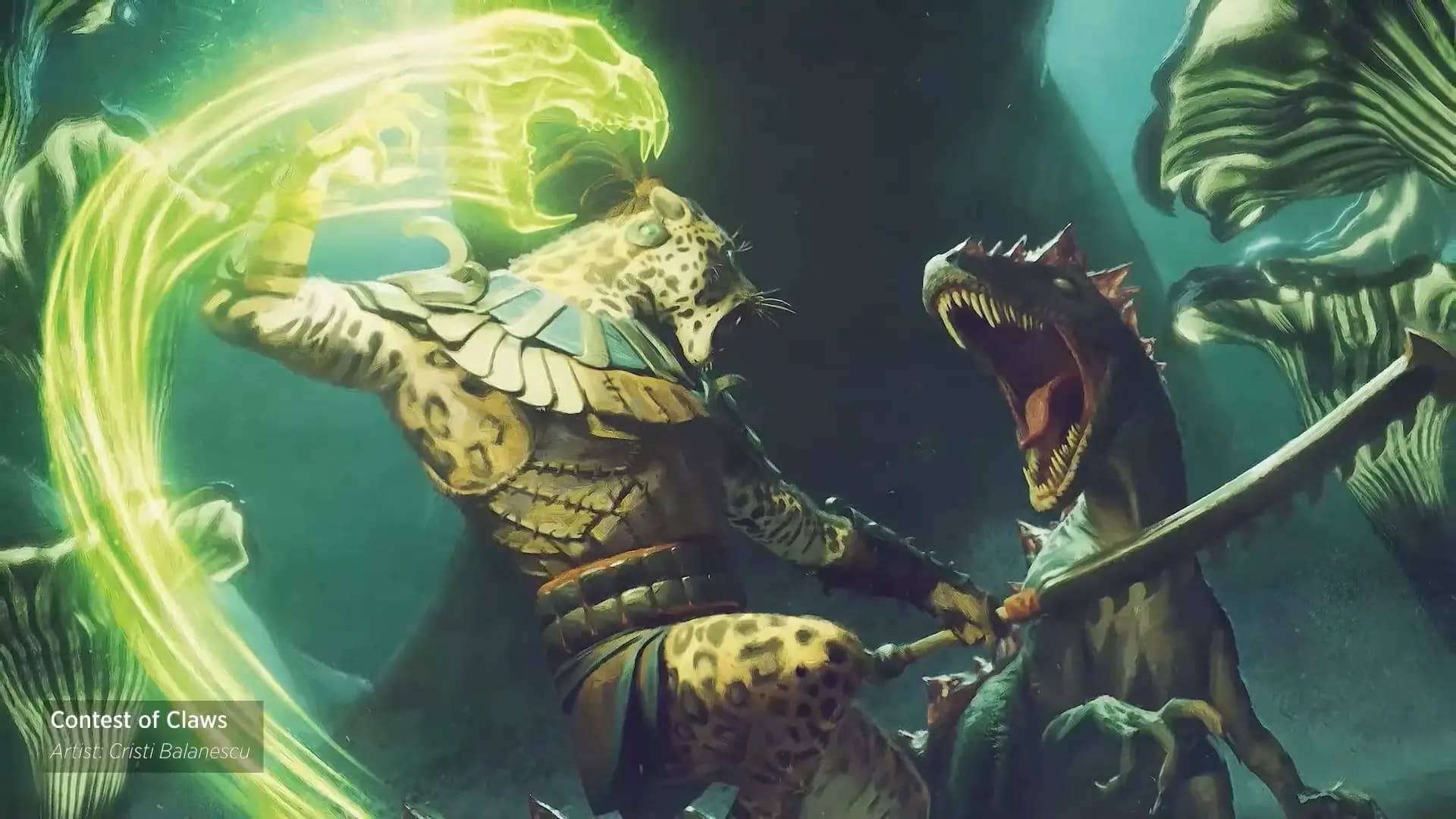 MTG The Lost Caverns of Ixalan Commander set art