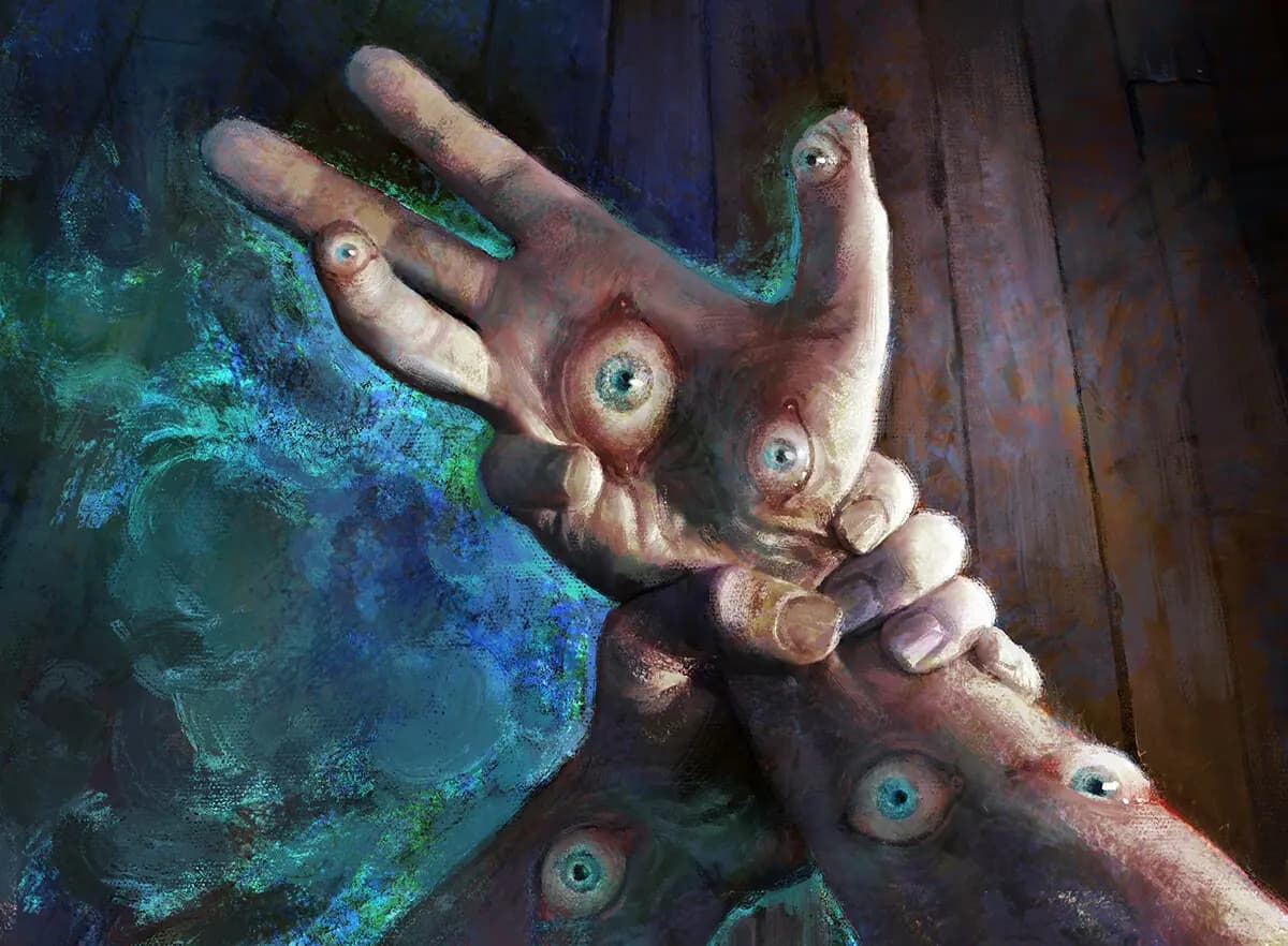 MTG Midnight Hunt Commander set art