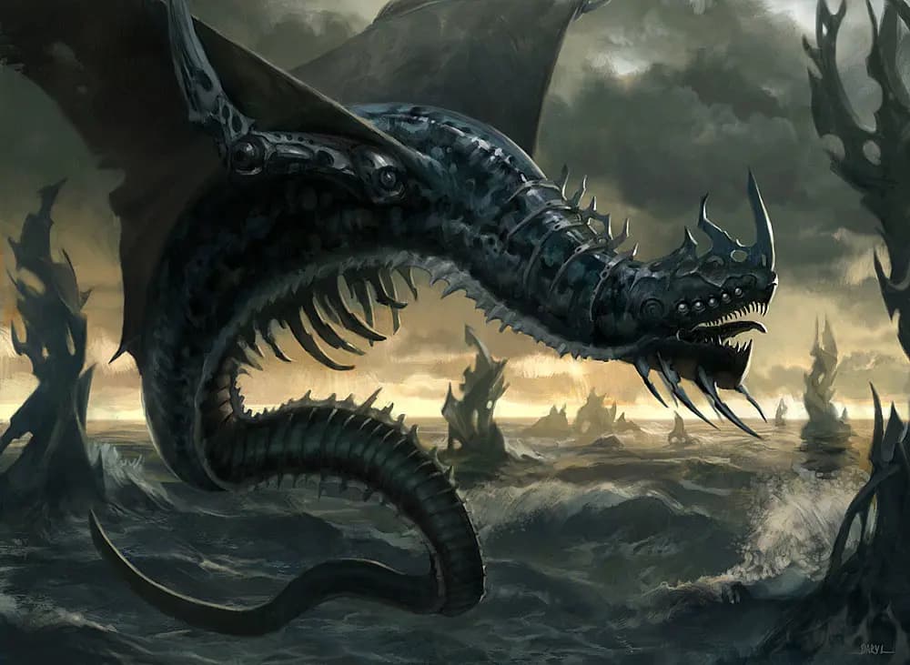 MTG New Phyrexia set art