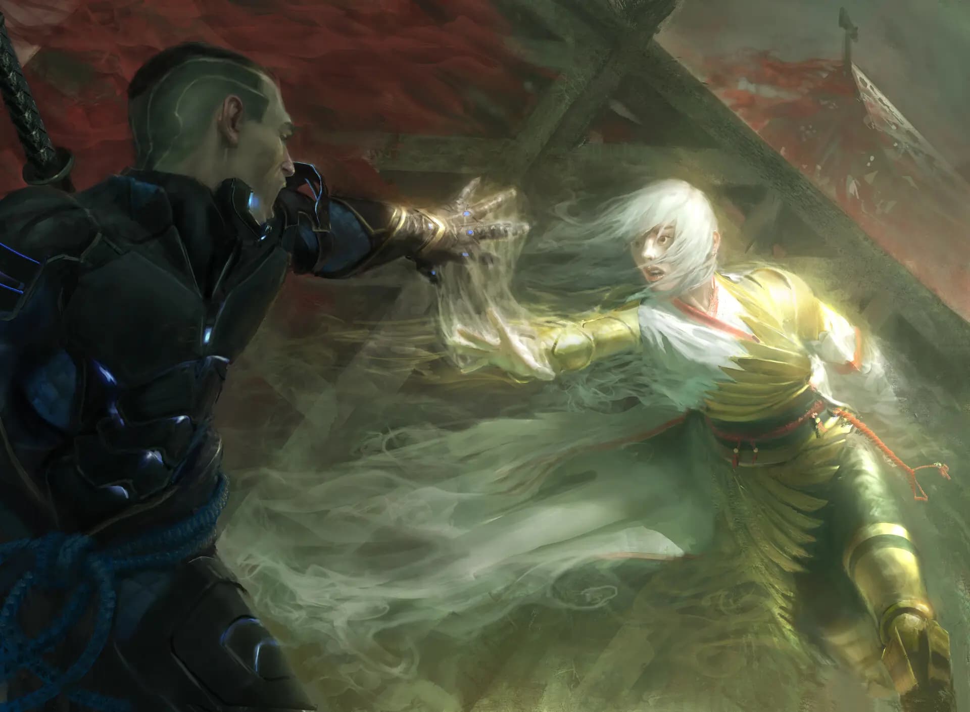 MTG Phyrexia: All Will Be One Commander Tokens set art