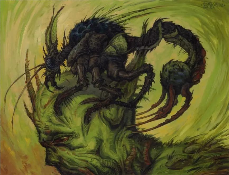 MTG Scourge set art