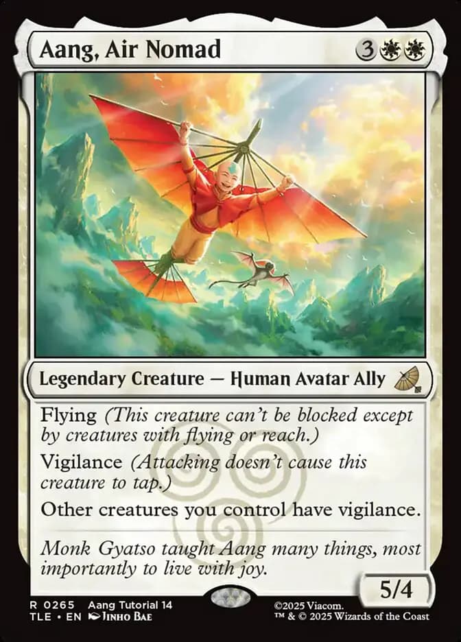 Card image of Aang, Air Nomad