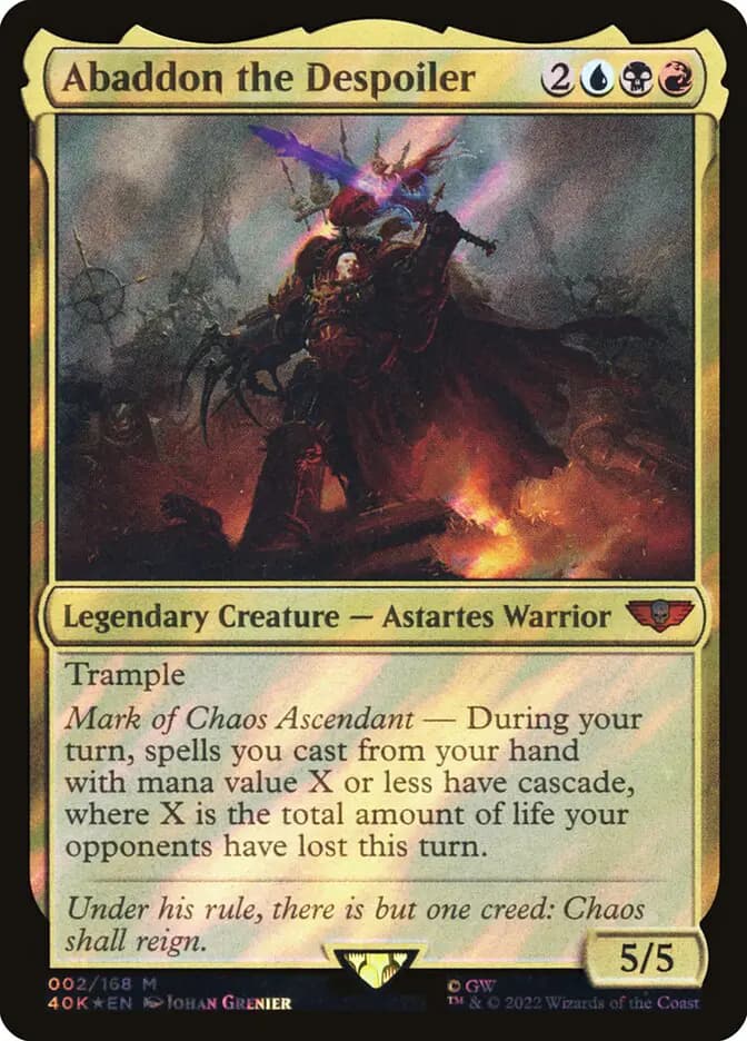 Card image of Abaddon the Despoiler