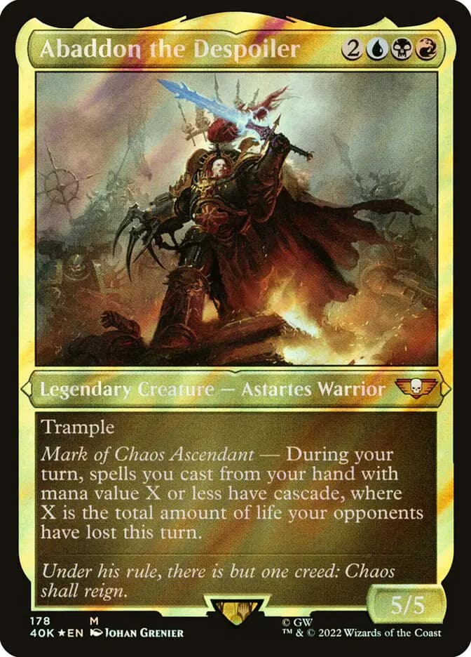 Card image of Abaddon the Despoiler