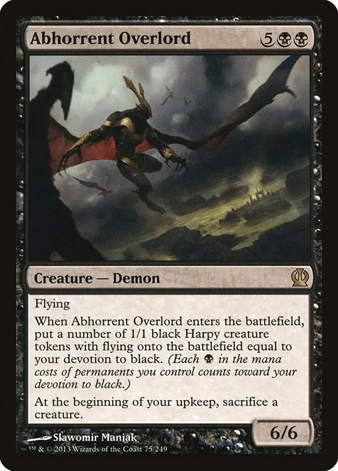 Card image of Abhorrent Overlord