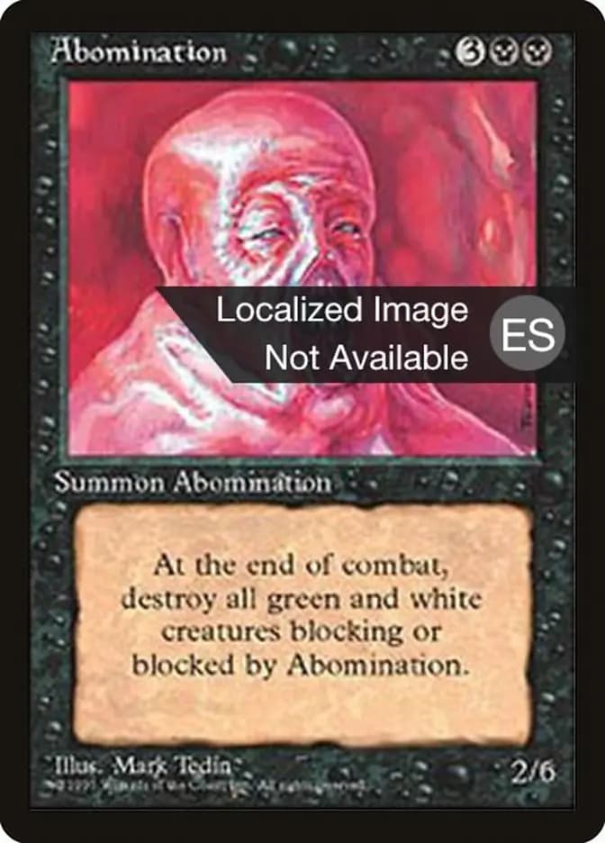 Card image of Abomination
