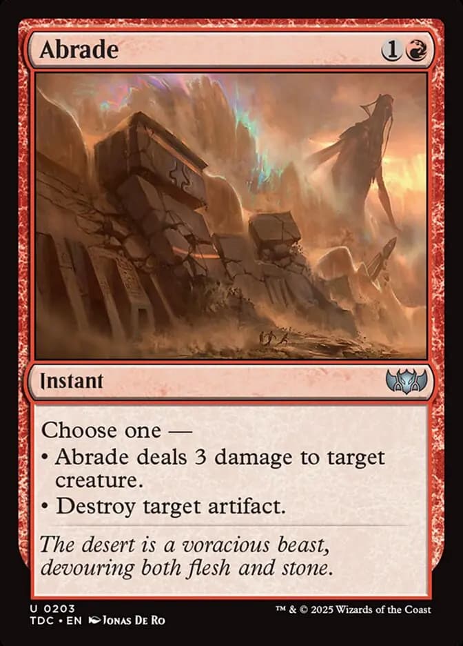 Card image of Abrade