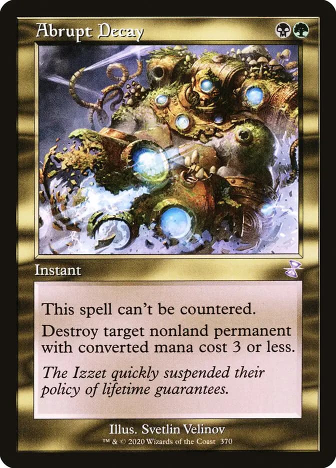 Card image of Abrupt Decay