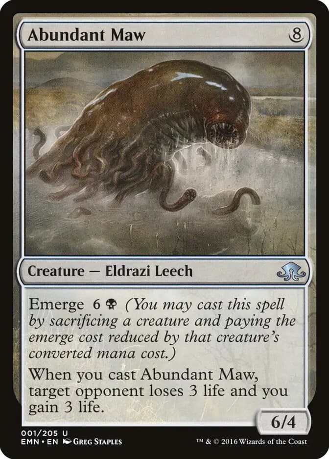 Card image of Abundant Maw