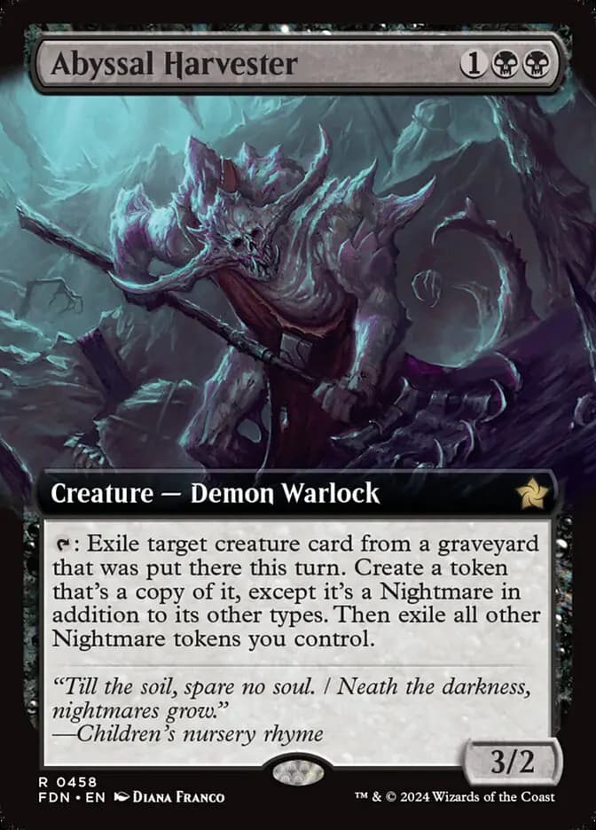 Card image of Abyssal Harvester