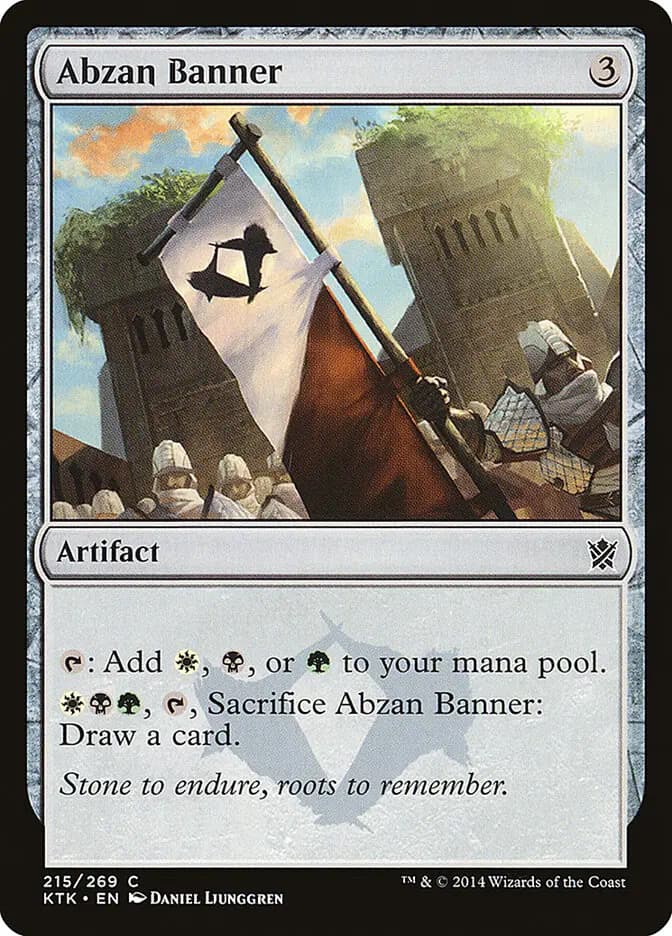 Card image of Abzan Banner
