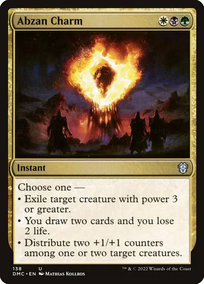 Card image of Abzan Charm