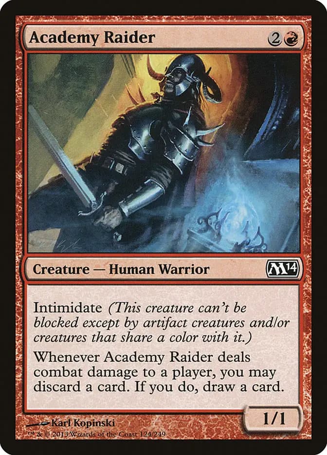 Card image of Academy Raider