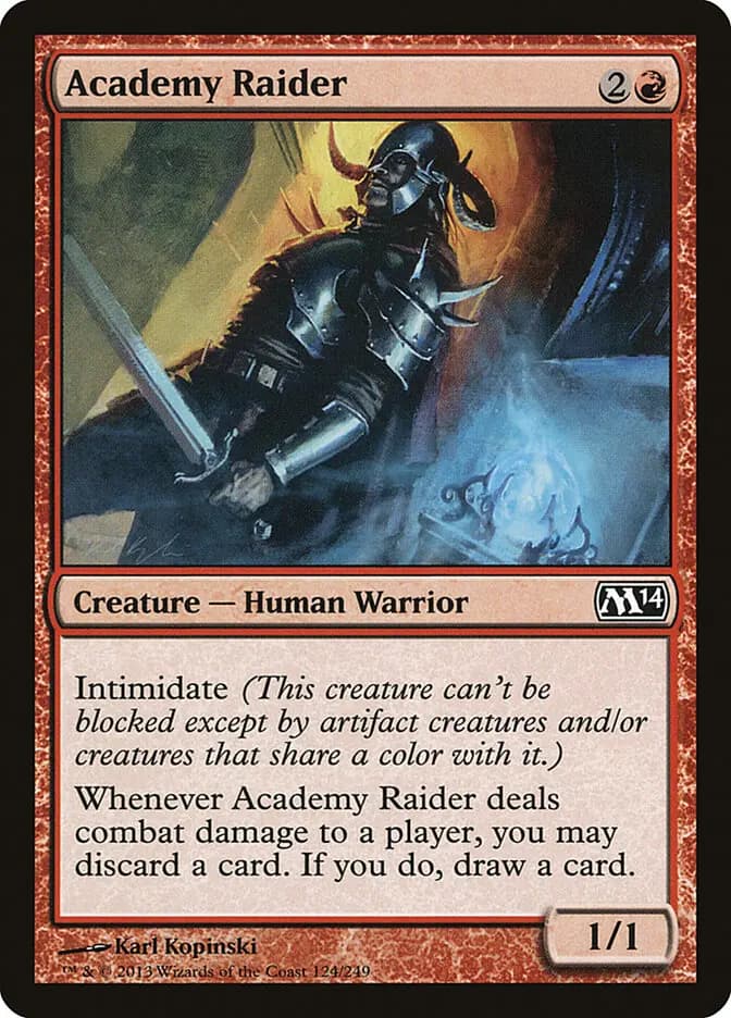 Card image of Academy Raider