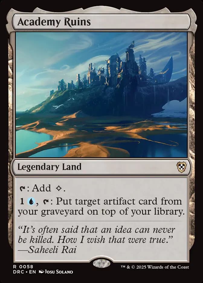 Card image of Academy Ruins