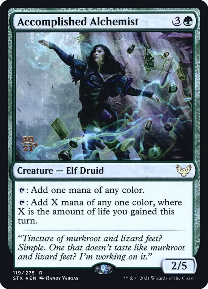 Card image of Accomplished Alchemist