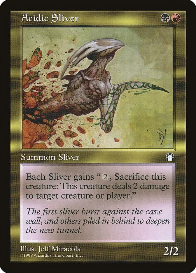 Card image of Acidic Sliver