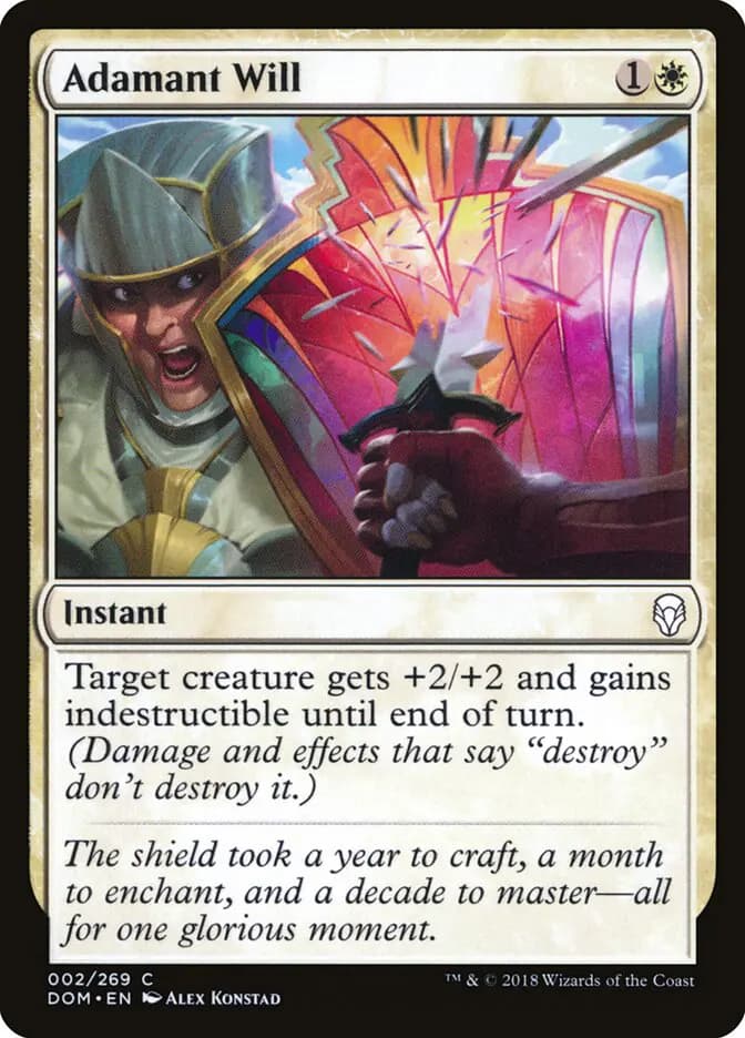 Card image of Adamant Will
