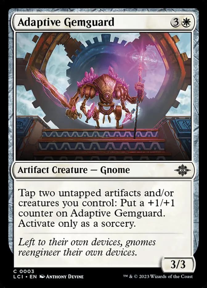Card image of Adaptive Gemguard