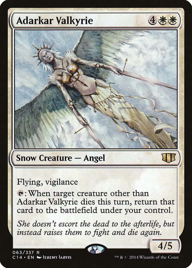 Card image of Adarkar Valkyrie