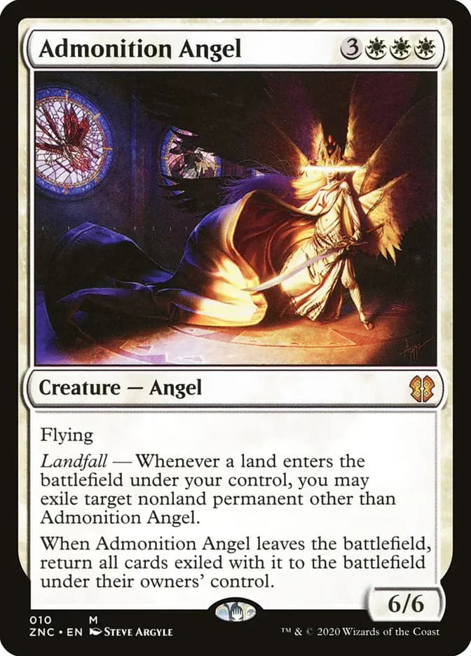 Card image of Admonition Angel