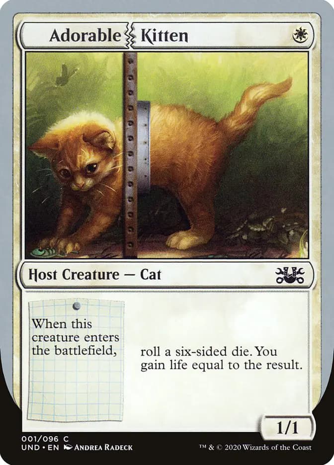Card image of Adorable Kitten
