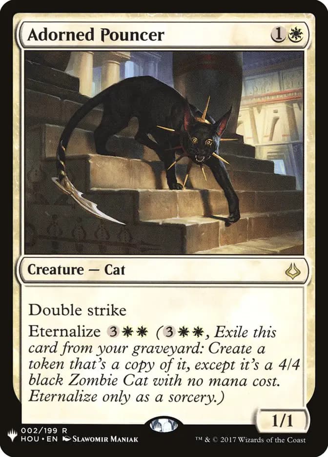 Card image of Adorned Pouncer