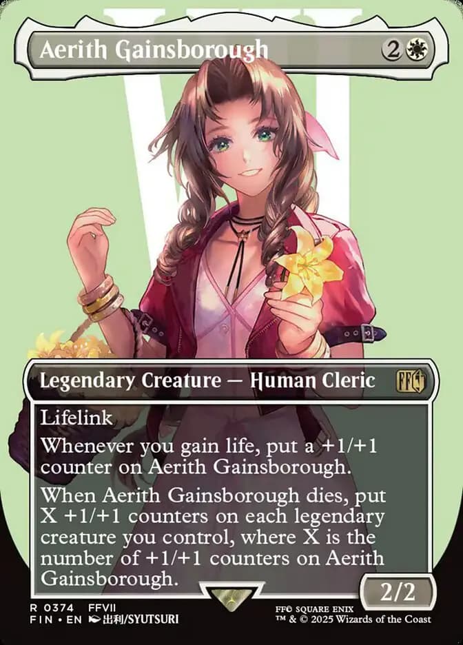 Card image of Aerith Gainsborough