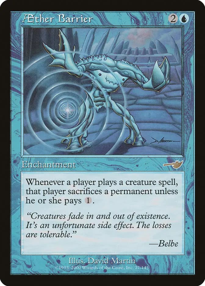 Card image of Aether Barrier