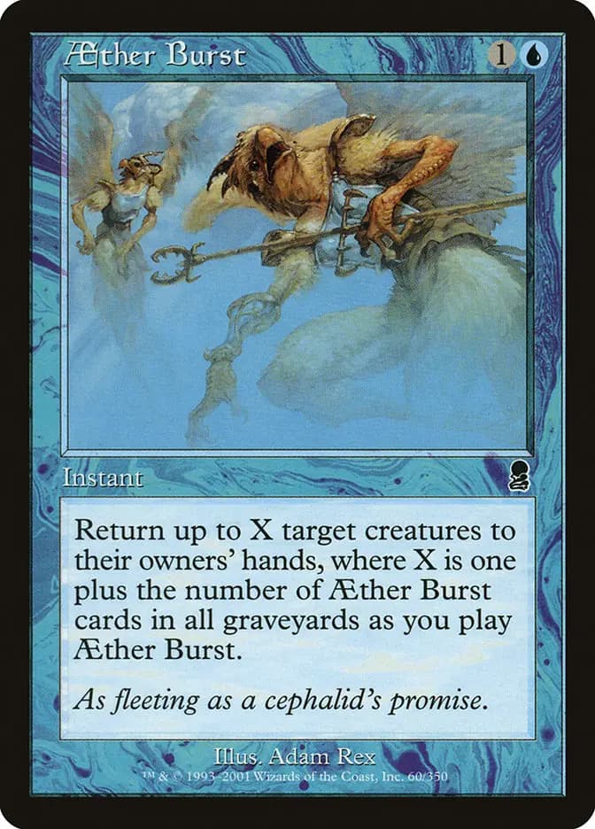 Card image of Aether Burst