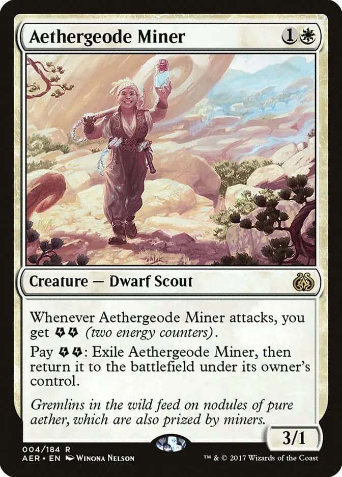 Card image of Aethergeode Miner