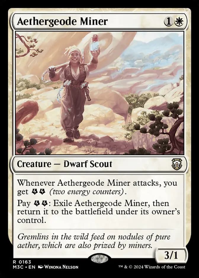 Card image of Aethergeode Miner