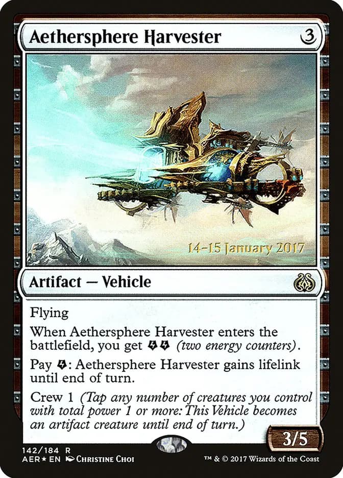 Card image of Aethersphere Harvester