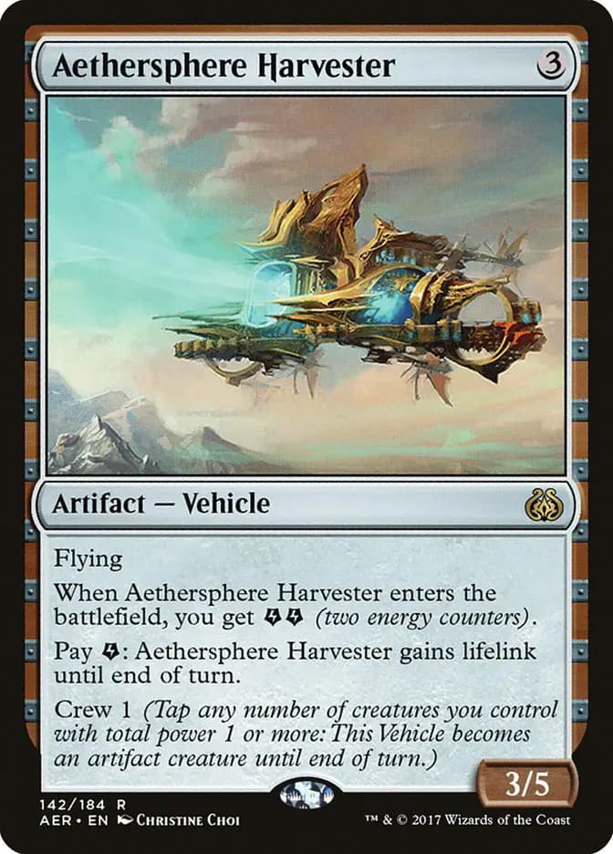 Card image of Aethersphere Harvester