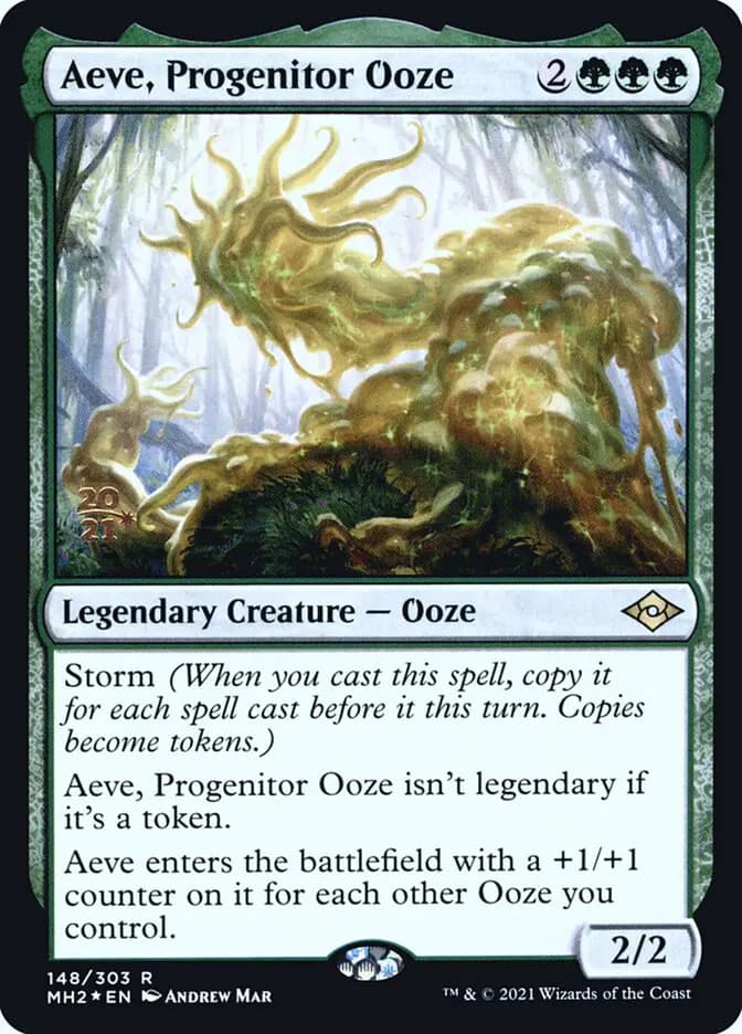 Card image of Aeve, Progenitor Ooze