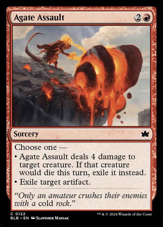 Card image of Agate Assault