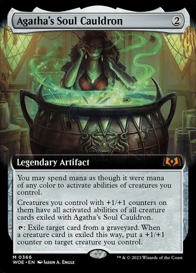 Card image of Agatha's Soul Cauldron