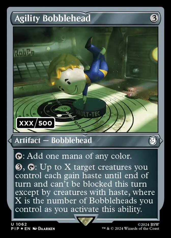 Card image of Agility Bobblehead
