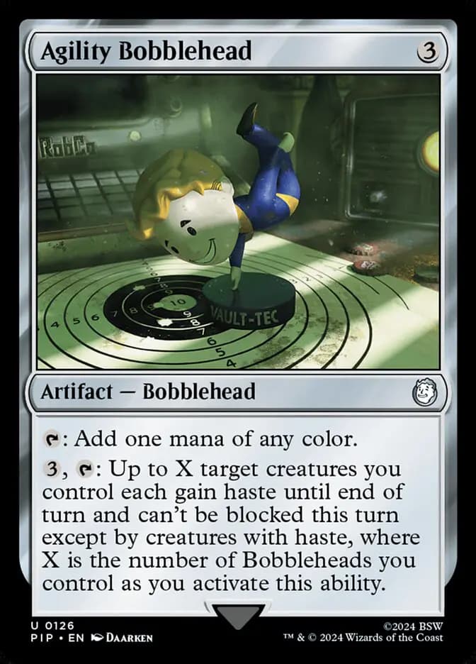 Card image of Agility Bobblehead