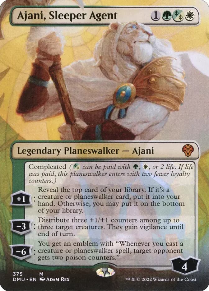 Card image of Ajani, Sleeper Agent