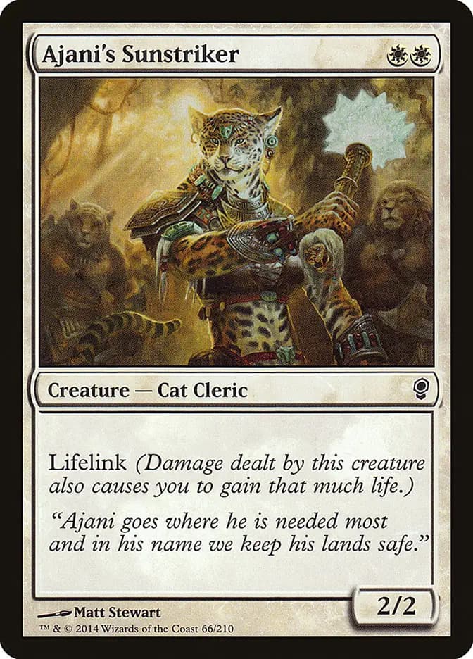 Card image of Ajani's Sunstriker