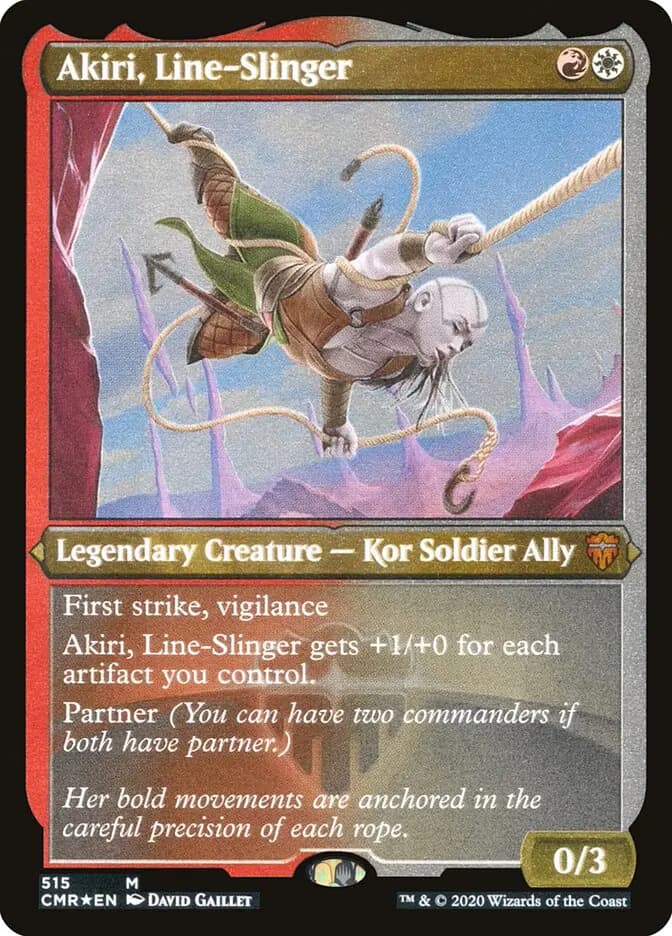 Card image of Akiri, Line-Slinger