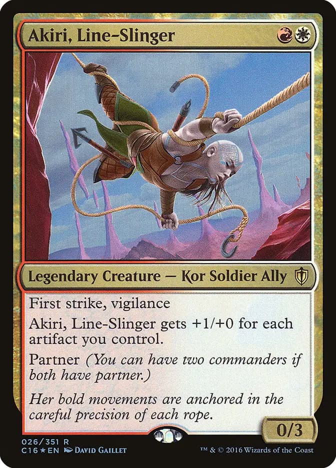 Card image of Akiri, Line-Slinger