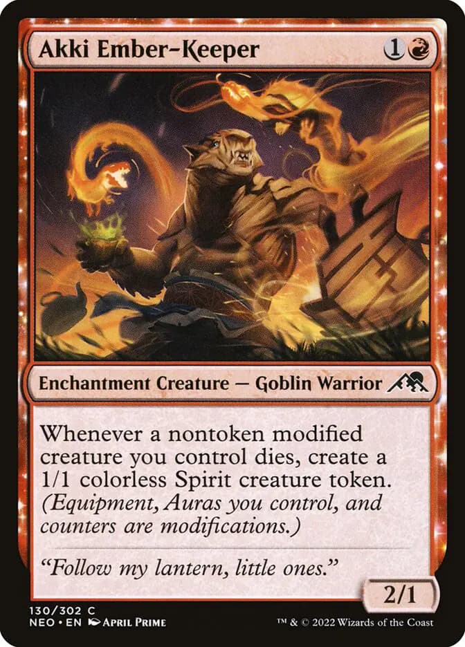 Card image of Akki Ember-Keeper